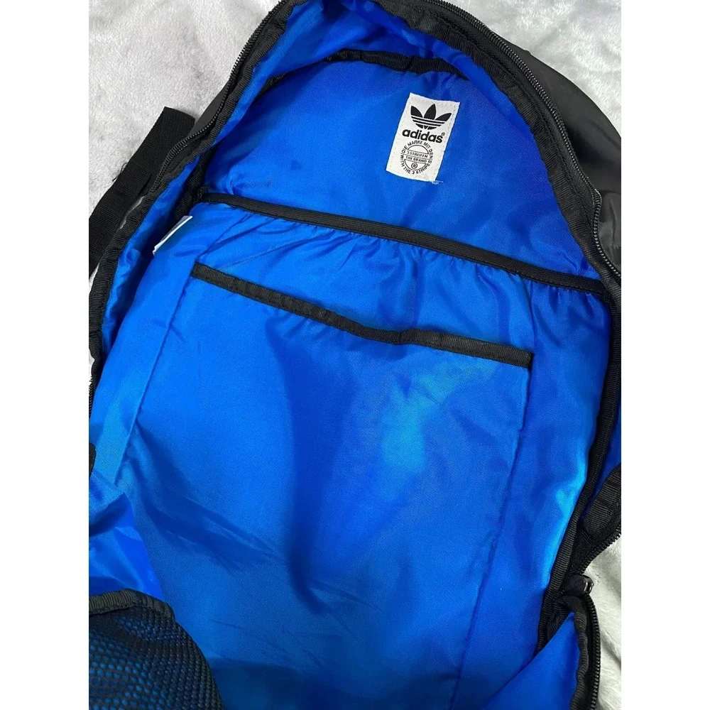 Adidas National Plus Backpack‎ Adult 25L Black 201433-L Trefoil School Work